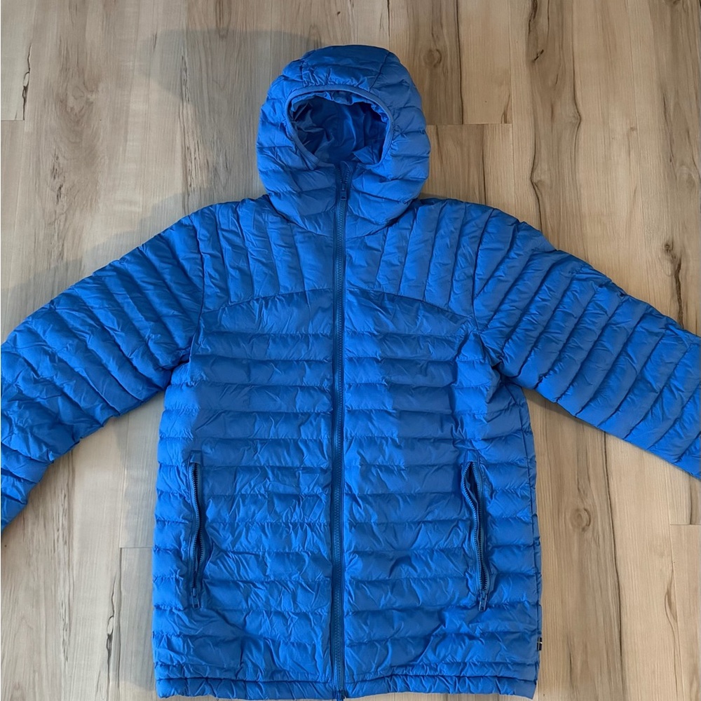 Fjallraven Blue Puffer Jacket